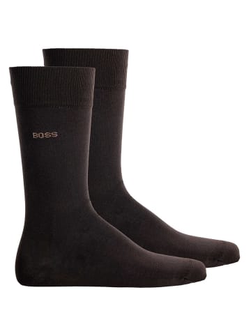 BOSS Socken 2er Pack in Dunkelbraun