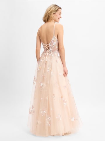 Unique Abendkleid in aprikot - 0001