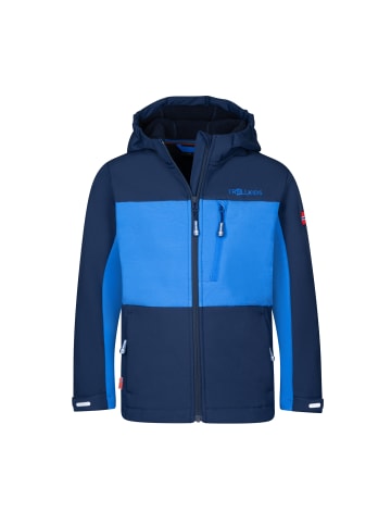 Trollkids Softshell Winterjacke Bergsfjord in navy