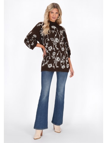 VIRITA Women Sweater in Coffee