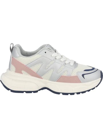 Palado Sneakers Low Borgan in Silber/Pink