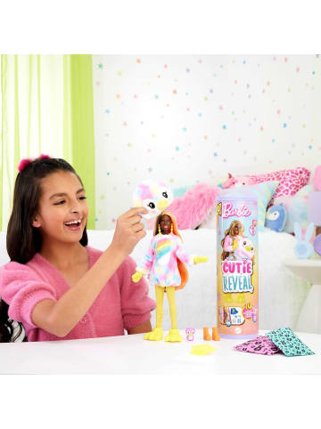 Barbie Cutie Reveal Puppe und Accessoires Batik-Pinguin-Plüschkostüm