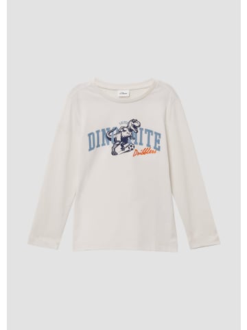 s.Oliver T-Shirt in 9001_hellgrau