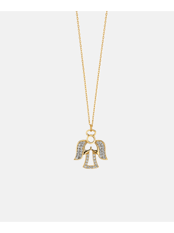 Diamant L'éternel Halskette aus 585 Gelbgold