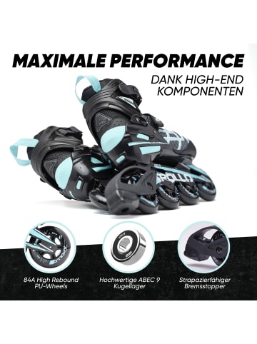 Apollo Fast Entry Inline Skates " Inliner Air Flow X2 " in mint