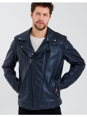 Ron Tomson Lederjacke in NAVY