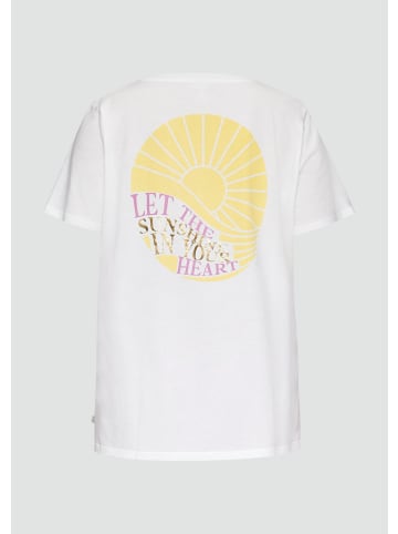 QS T-Shirt in 01D0_weiß