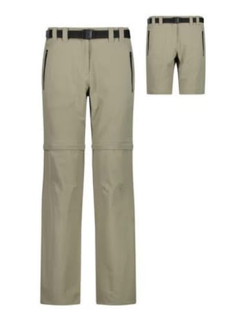 cmp Funktions-Outdoorhose WOMAN PANT ZIP OFF in Beige