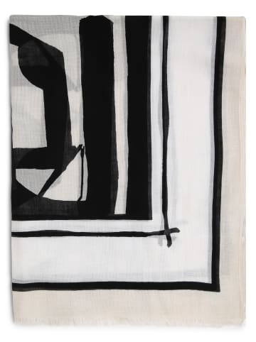 Marc O'Polo Schal in schwarz weiß