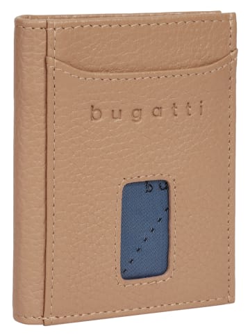 Bugatti Geldbörse SECURE SLIM echt Leder in beige