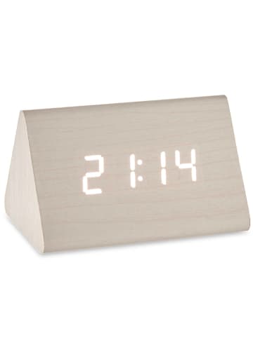 GIFTDECOR Digitaler Wecker in weiß