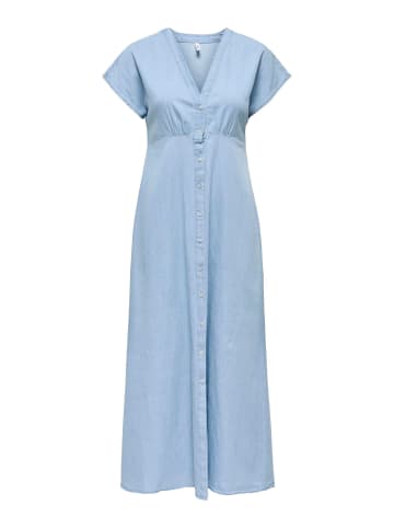 ONLY Kleid in Light Blue Denim