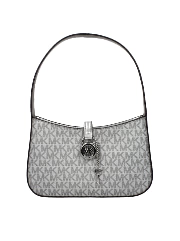 Michael Kors Grau Stoff Handtasche