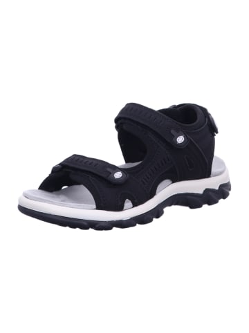 DOCKERS Sandale in schwarz