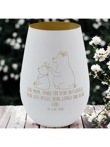 Mr. & Mrs. Panda Laterne Bär Kind mit Spruch in Weiß