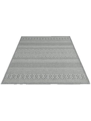 the carpet Moderner In-/Outdoor Teppich C in Grau