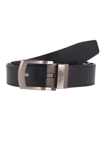 PICARD Belt 7 Gürtel Leder in schwarz