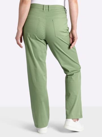 sheego Stretch-Hose in eucalyptus