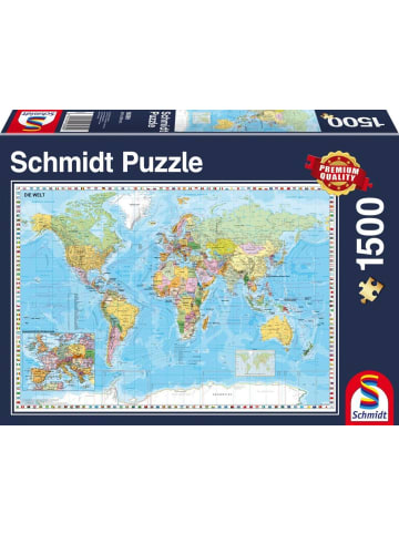 Schmidt Spiele Die Welt, 1.500 Teile Puzzle