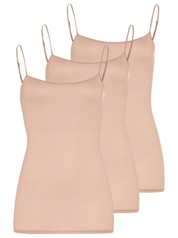 Hanro Spaghetti Top Ultralight in Beige