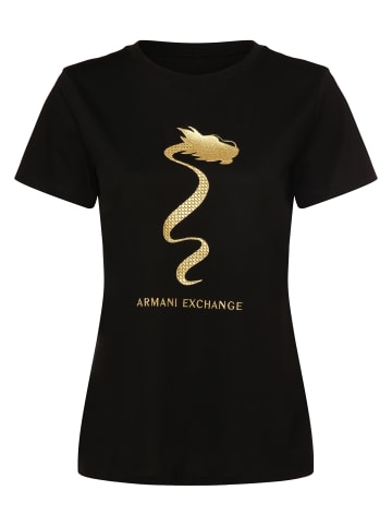 Armani Exchange T-Shirt in schwarz