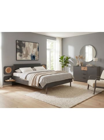 Wimex Bett Valencia graphit Holzoptik 260 / 210 / 95cm