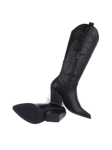 Ital-Design Stiefel in Schwarz