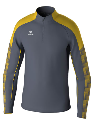 erima Erwachsene, Unisex Erwachsene Trainingstop in slate grey/gelb
