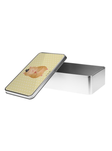 Mr. & Mrs. Panda Geschenkbox Hamster Hut ohne Spruch in Gelb Pastell
