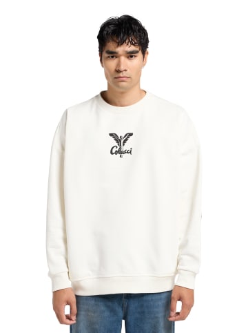 Carlo Colucci Sweatshirt Di Quirico in Weiß