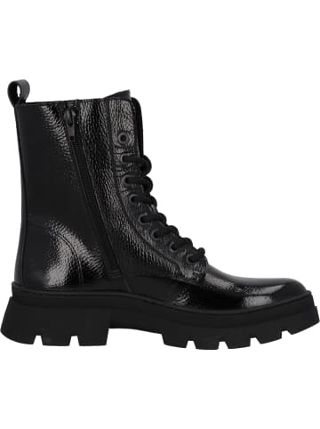 Palado Schnürstiefeletten Lambug in Schwarz Lack