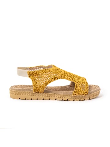 Brasileras Sandalen "Lua" in Senf
