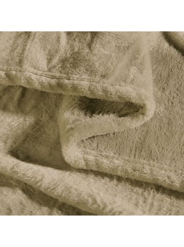REDBEST Fleece, Microfaser Wohndecke 10er-Pack in beige