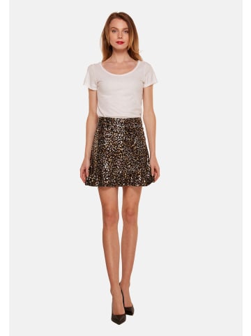 TOOCHE Rock "Leo Skirt" in Schwarz
