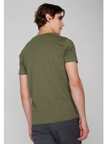 GreenBomb T-Shirt Nature Sea Dragon in Schmutziges Olivgrün