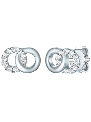 Rafaela Donata Ohrstecker Kreise Sterling Silber Zirkonia in silber