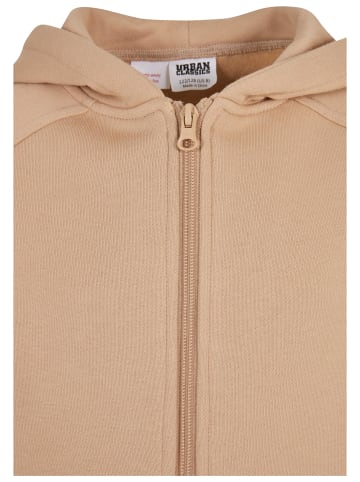 Urban Classics Zip-Kapuzenpullover in unionbeige