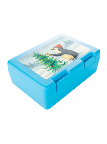 Mr. & Mrs. Panda Meal Prep Box Pinguin Weihnachtsbaum Design ohn... in Weiß