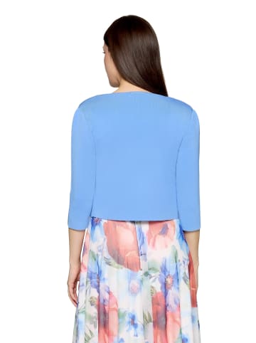 Vera Mont Strickbolero langarm in Paris Blue