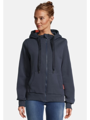 Salzhaut Sweatjacke SACKKOKEN in Navy