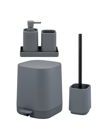 eluno Bad-Accessoires Set VALONA 5tlg. ca. 21 x 25,5 x 21 cm (B/H/T)