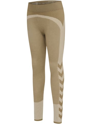 Hummel Leggings Hmlspin Mädchen in SIMPLY TAUPE