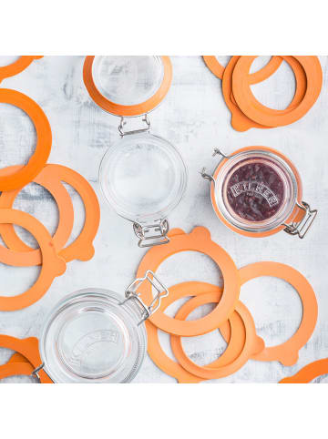 Kilner KILNER | Einkochringe, 6er-Set, 0,35 - 2 L