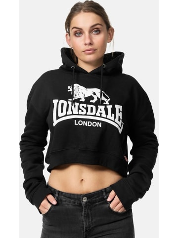 Lonsdale Hoodie "Roxeth" in Schwarz