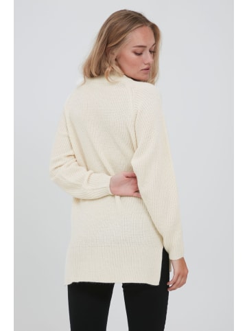 ICHI Strickpullover in weiß