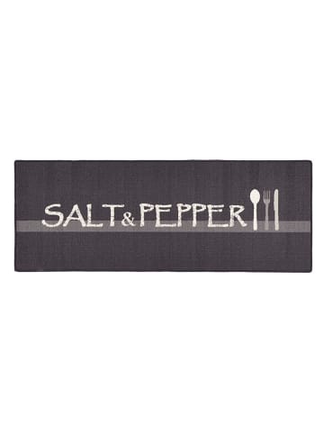 Hanse Home Küchenläufer Salt & Pepper Grau Weiß