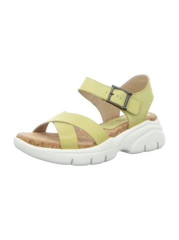 Camel Active Komfort Sandalen in Gelb