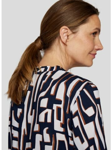 Rabe Druckbluse für Damen in blau