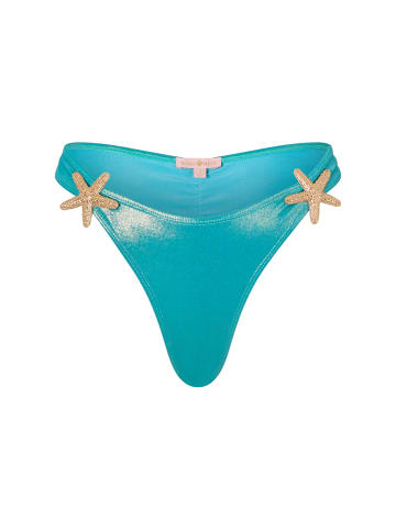 Moda Minx Bikinihose in Blue Shimmer
