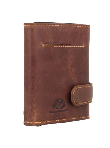 Greenburry Vintage Original Geldbörse RFID Leder 8,5 cm in braun